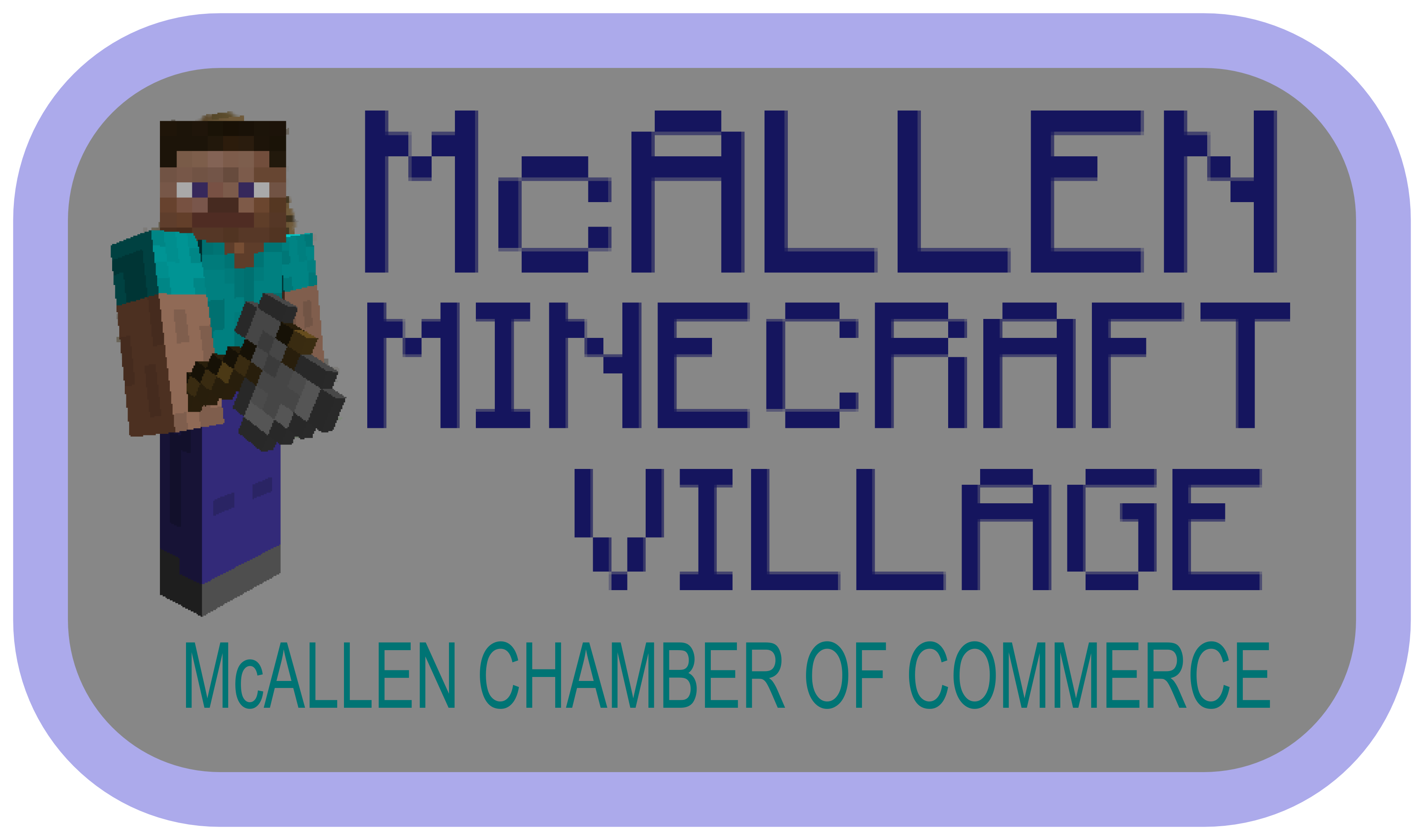 3606x2128 Mcallen Minecraft Village Mcallen Mini Maker Faire