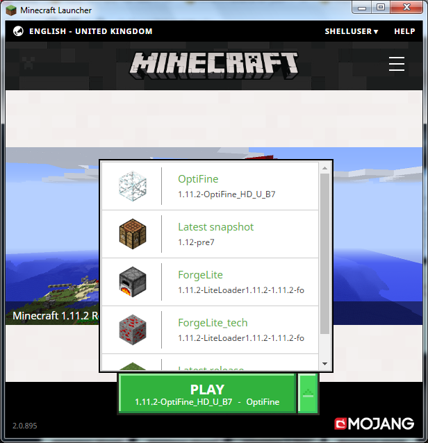 minecraft launcher icon is blank