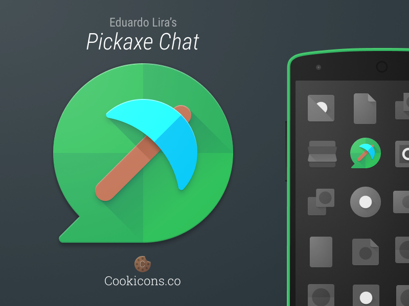 800x600 Pickaxe Chat Product Icon