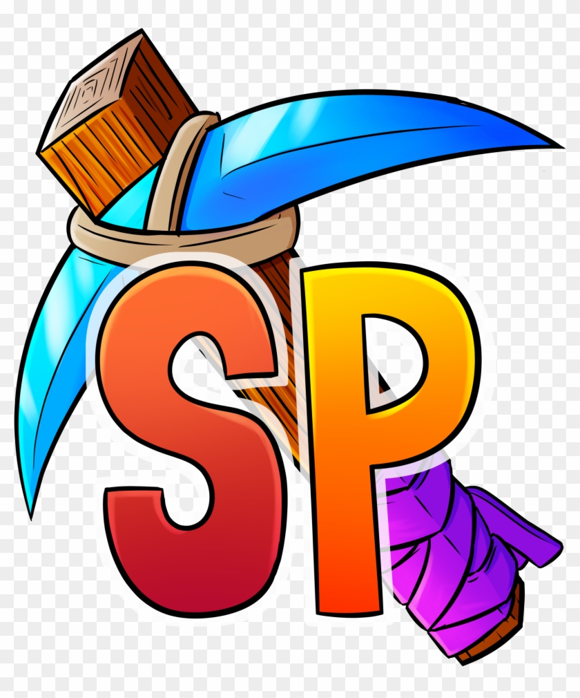 840x1010 Server Icon With A Diamond Pickaxe And Sp