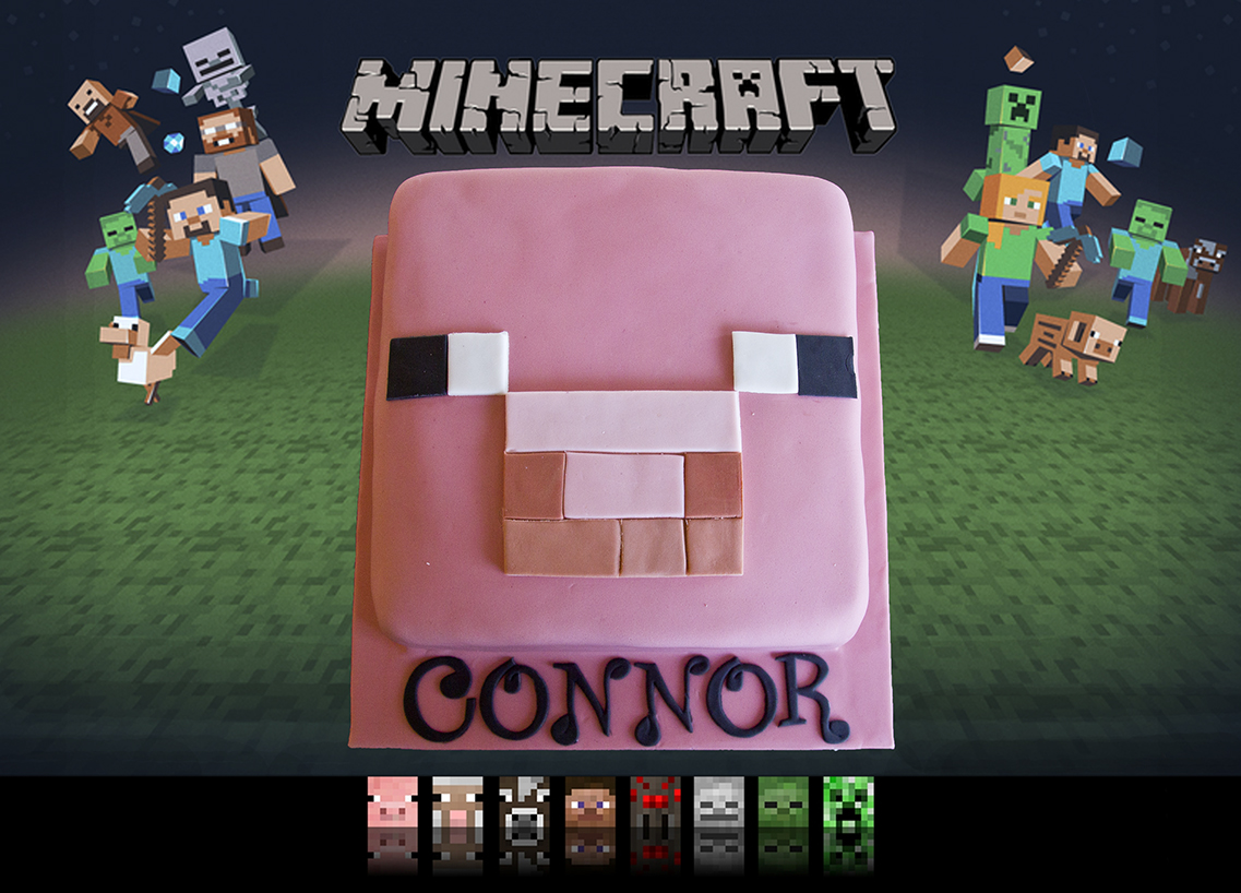 1137x818 Minecraft Pig Icon