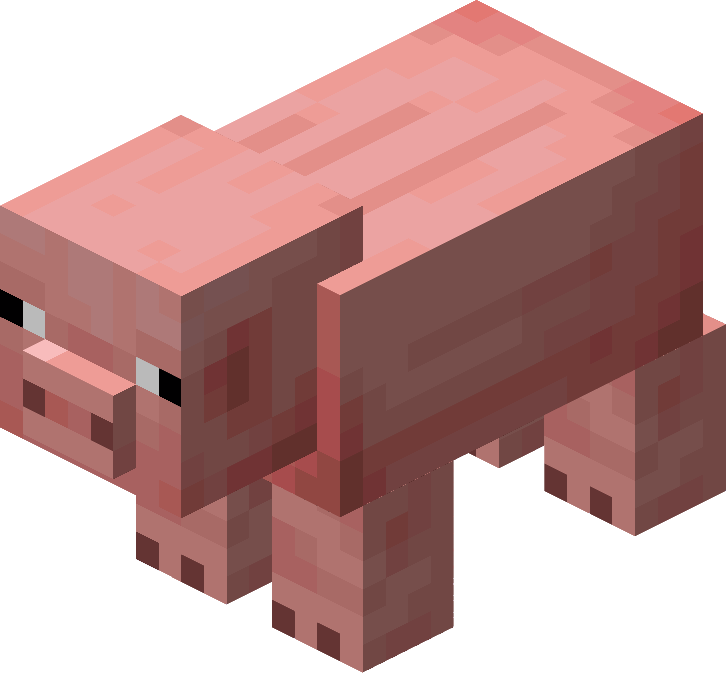 726x673 Pig Official Minecraft Wiki
