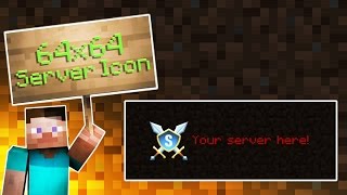320x180 Minecraft Server Icon Template