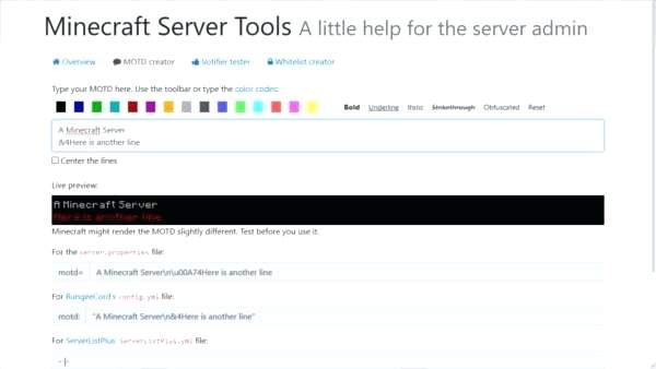 600x338 Minecraft Server Banner Maker