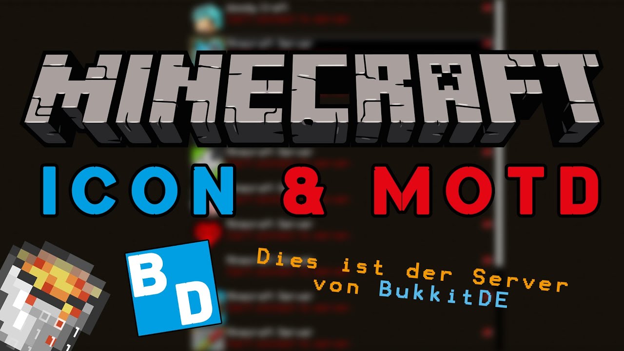 1280x720 Minecraft Server Icon Pencil And In Color Drawn Minecraft