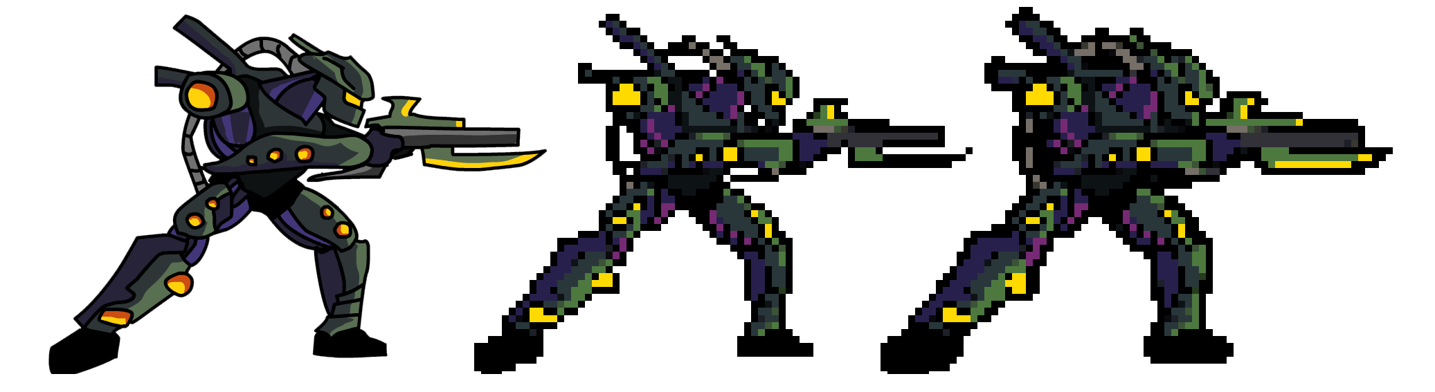 2073x567 Pixel Art Koolgadgetz