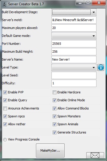 Server Creator! Windows, Mac, Linux! Minecraft Mod 366x550 Server Creator! Windows, Mac, Linux! Minecraft Mod