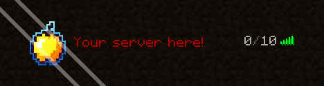 468x125 Minecraft Server Icon