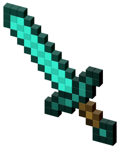 Minecraft Sword Icon at Vectorified.com | Collection of Minecraft Sword ...