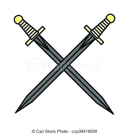 450x470 How To Draw A Sword Step