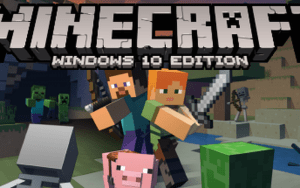 300x188 Minecraft Windows Edition Free Download