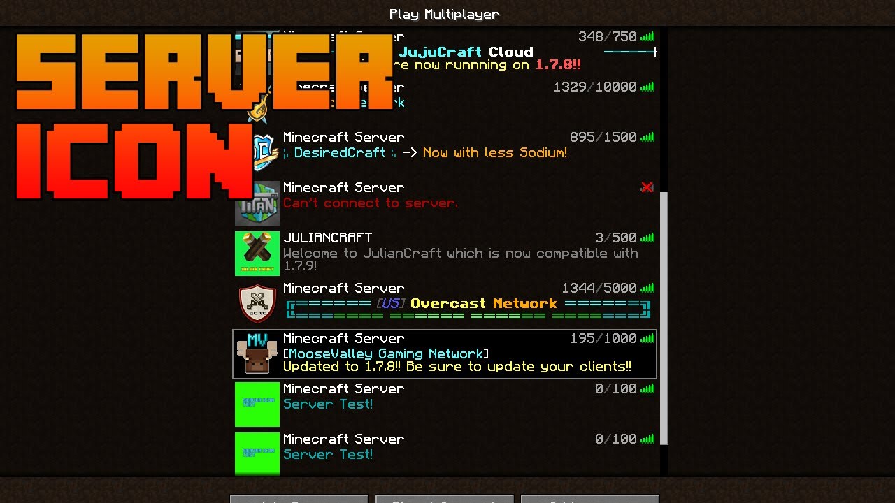 1280x720 Minecraft Tutorial How To Make A Minecraft Server Icon