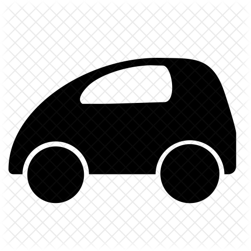 512x512 Mini Car Icon Of Glyph Style