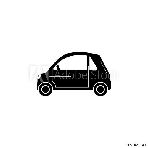 500x500 Mini Car Icon Car Type Simple Icon Transport Element Icon