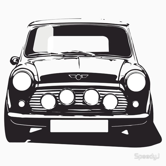 550x550 Icons Version A T Shirt Of Vintage, Mini, Cooper, Sports