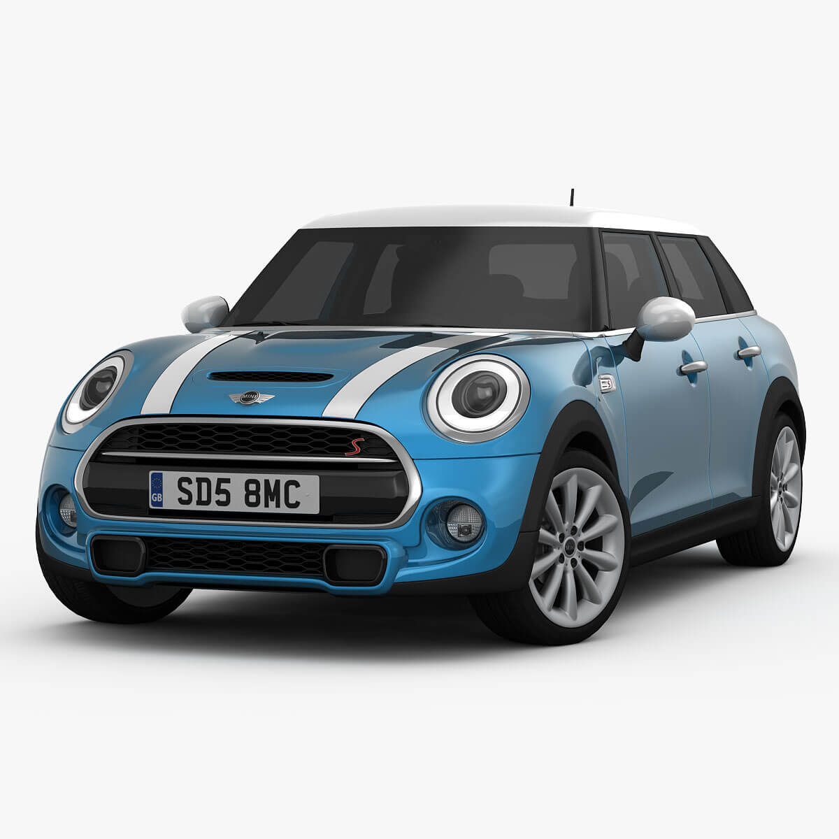 1200x1200 Mini Cooper S Hardtop Door Model