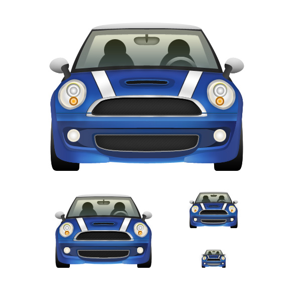 585x585 How To Design A Detailed Mini Cooper Icon In Photoshop
