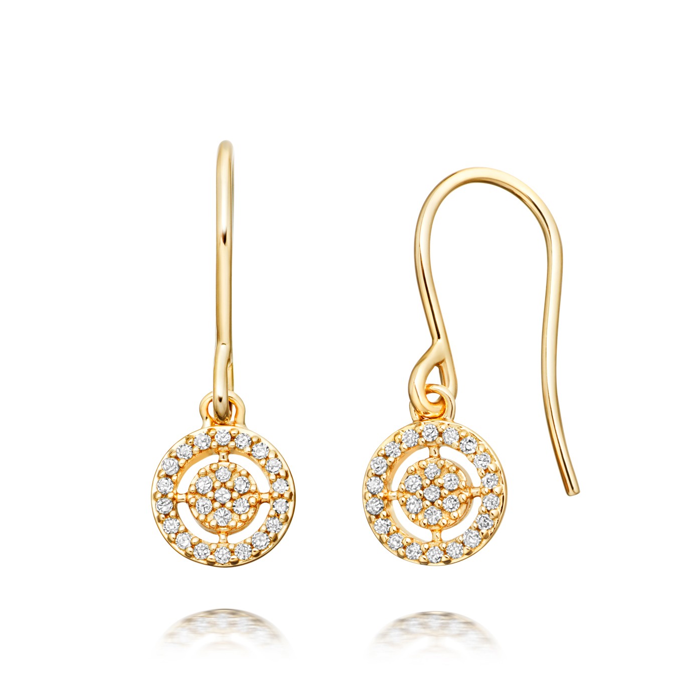 1348x1348 Mini Icon Aura Diamond Drop Earrings Astley Clarke
