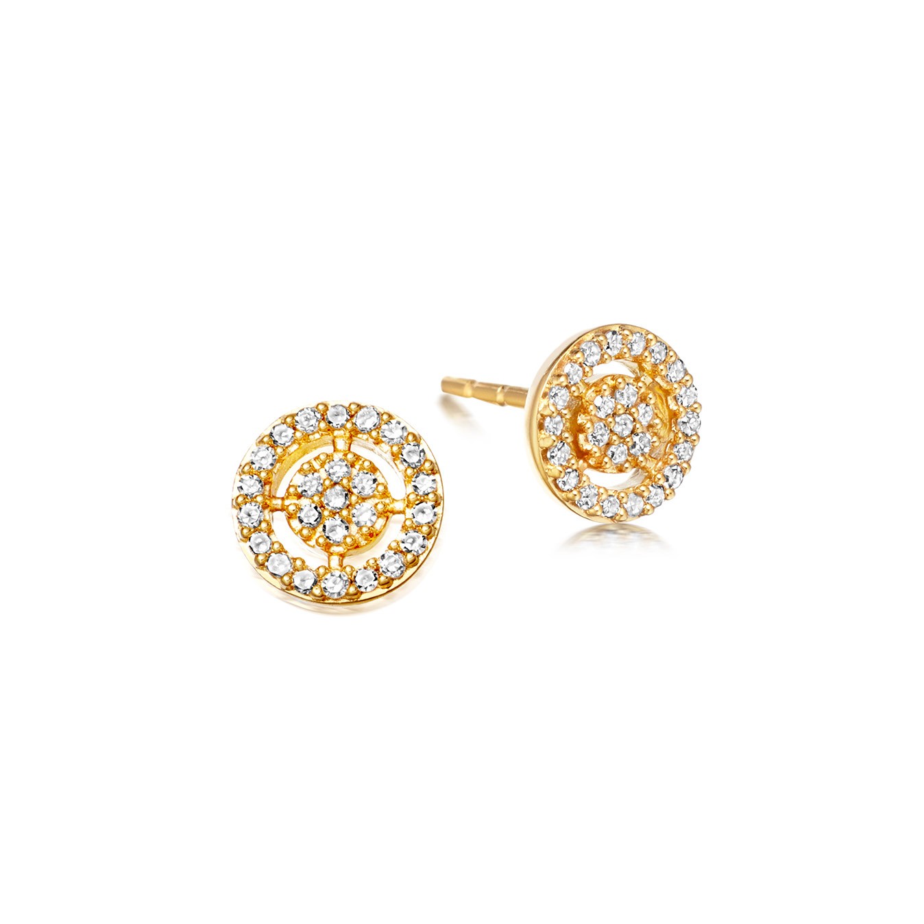 1348x1348 Mini Icon Aura Diamond Stud Earrings Astley Clarke