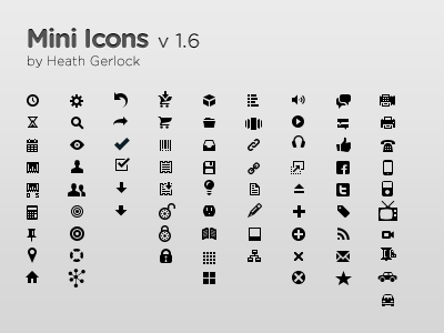 400x300 Top Free Mini Icon Sets Icons Icon Set, Mini, Illustrations
