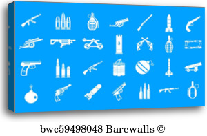 300x197 Minigun Canvas Prints And Canvas Art Barewalls