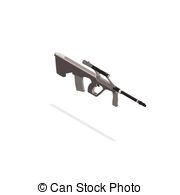 180x195 Minigun Crossed Machine Gun Isolated Gattling Weapon Automatic