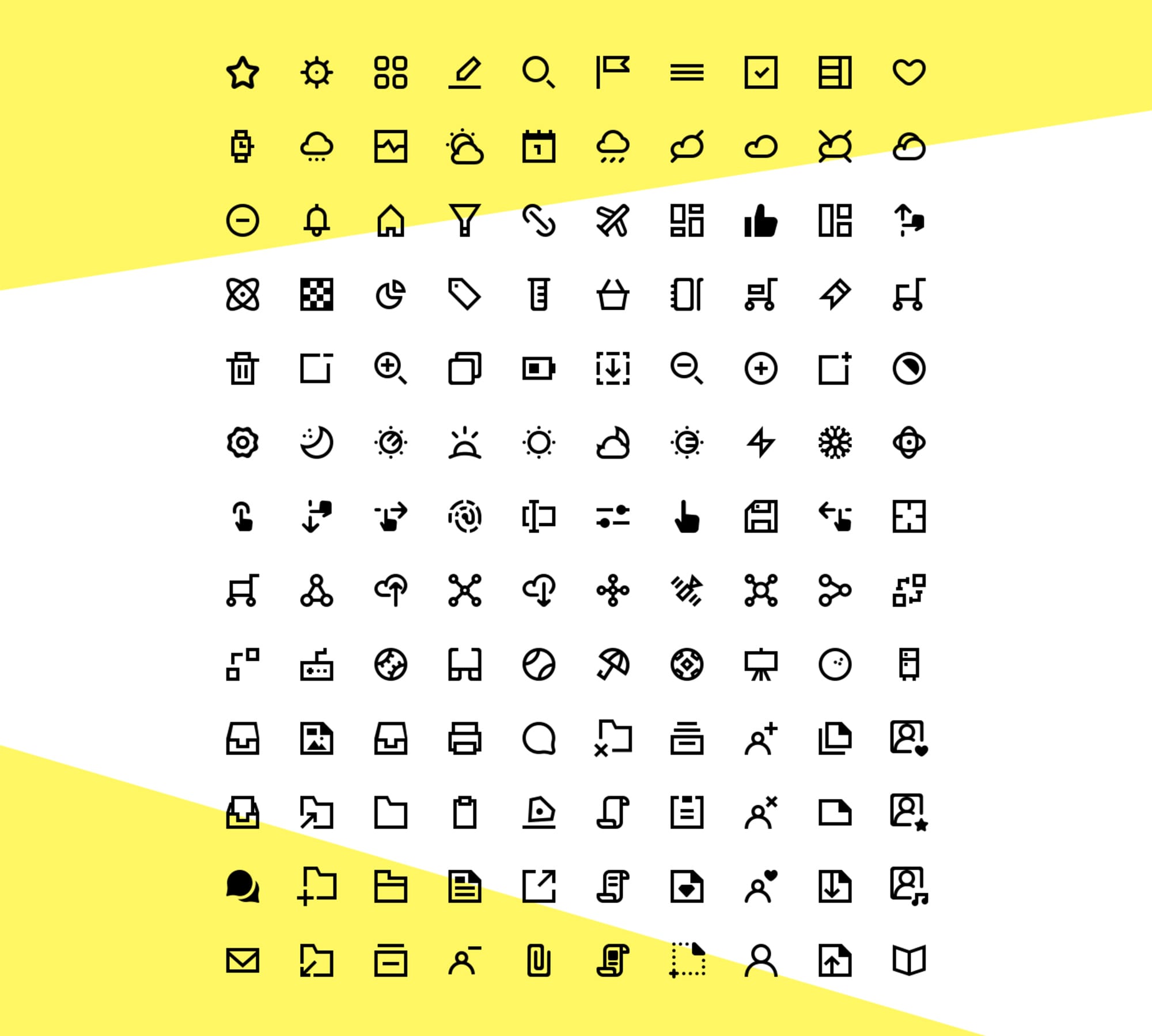 2000x1800 Free Minimal Icons Pack