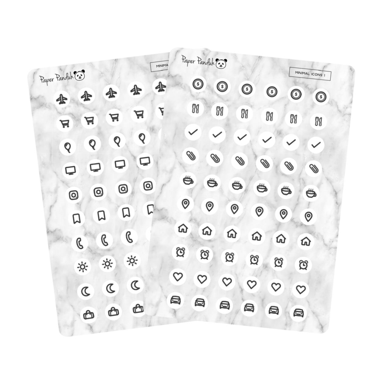 1242x1242 Minimal Icon Set Paperpanduh