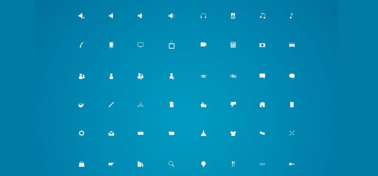 750x350 Top Free Icon Sets