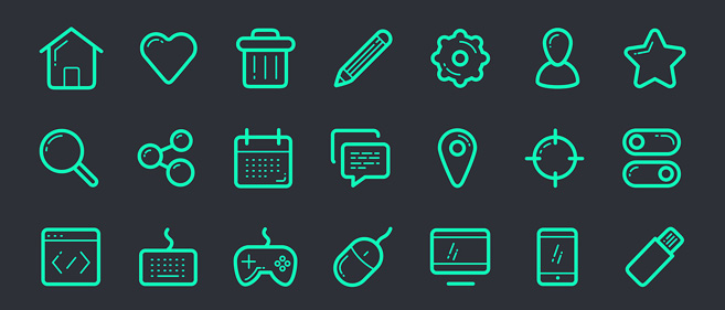 657x281 Free Minimal Icon Sets For Web Design