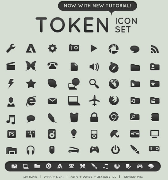 584x626 Minimalist Icon Set Free Download