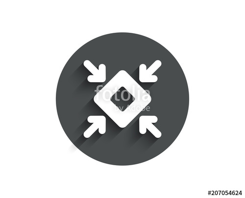 500x405 Minimize Arrow Simple Icon Small Screen Symbol Minimise