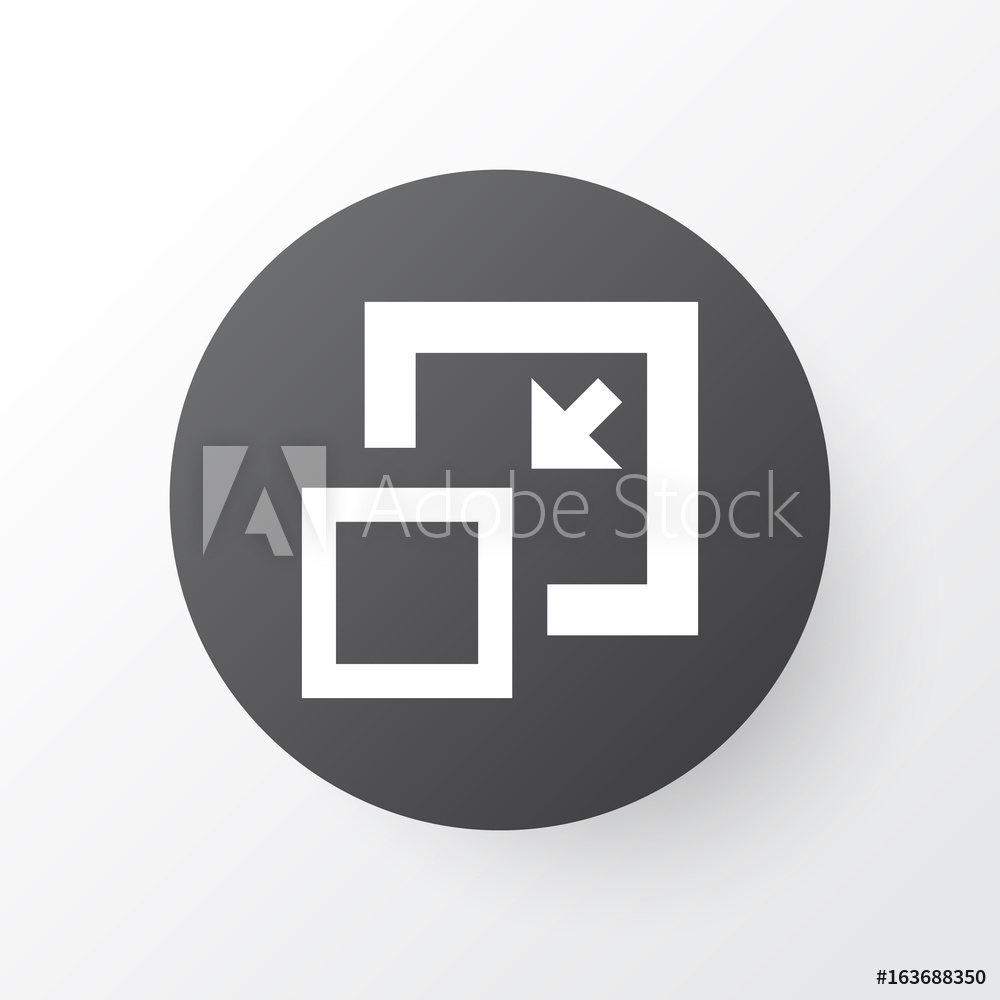1000x1000 Photo Art Print Minimize Icon Symbol Europosters