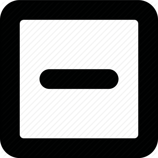 512x512 Transparent Minimize Icon