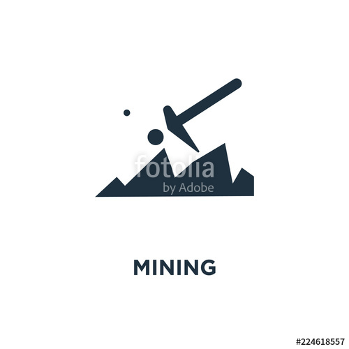 500x500 Mining Icon Stock Image And Royalty Free Vector On Fotolia