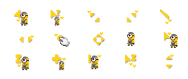 387x164 Minions Theme For Windows