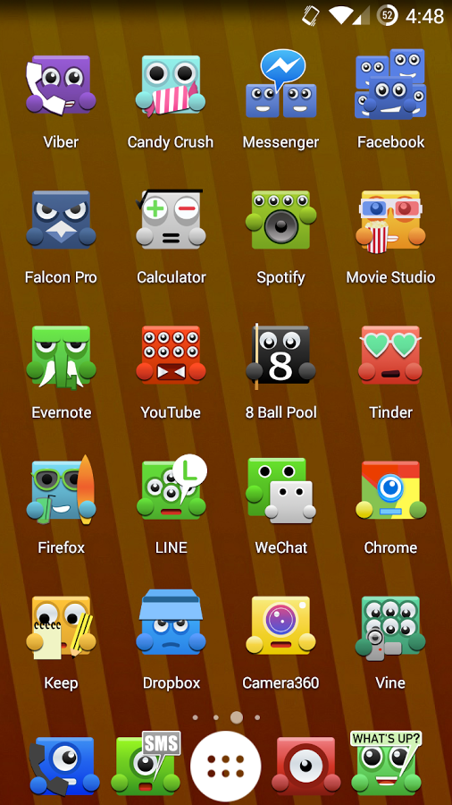 506x900 Upbeat Monsters Icon Pack Fills Your Homescreen With Adorable