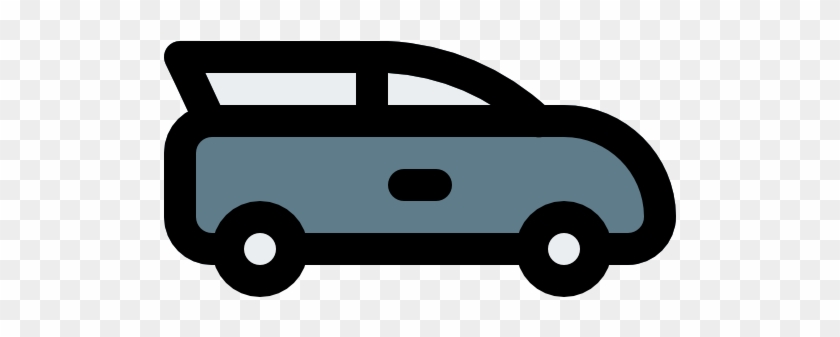840x337 Minivan Free Icon