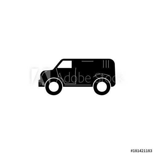 500x500 Minivan Car Icon Car Type Simple Icon Transport Element Icon