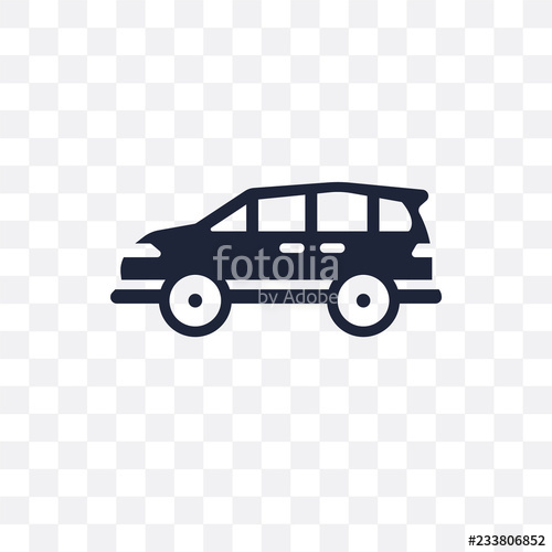500x500 Minivan Transparent Icon Minivan Symbol Design