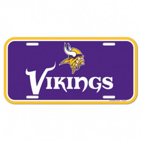 455x455 Minnesota Vikings License Plate