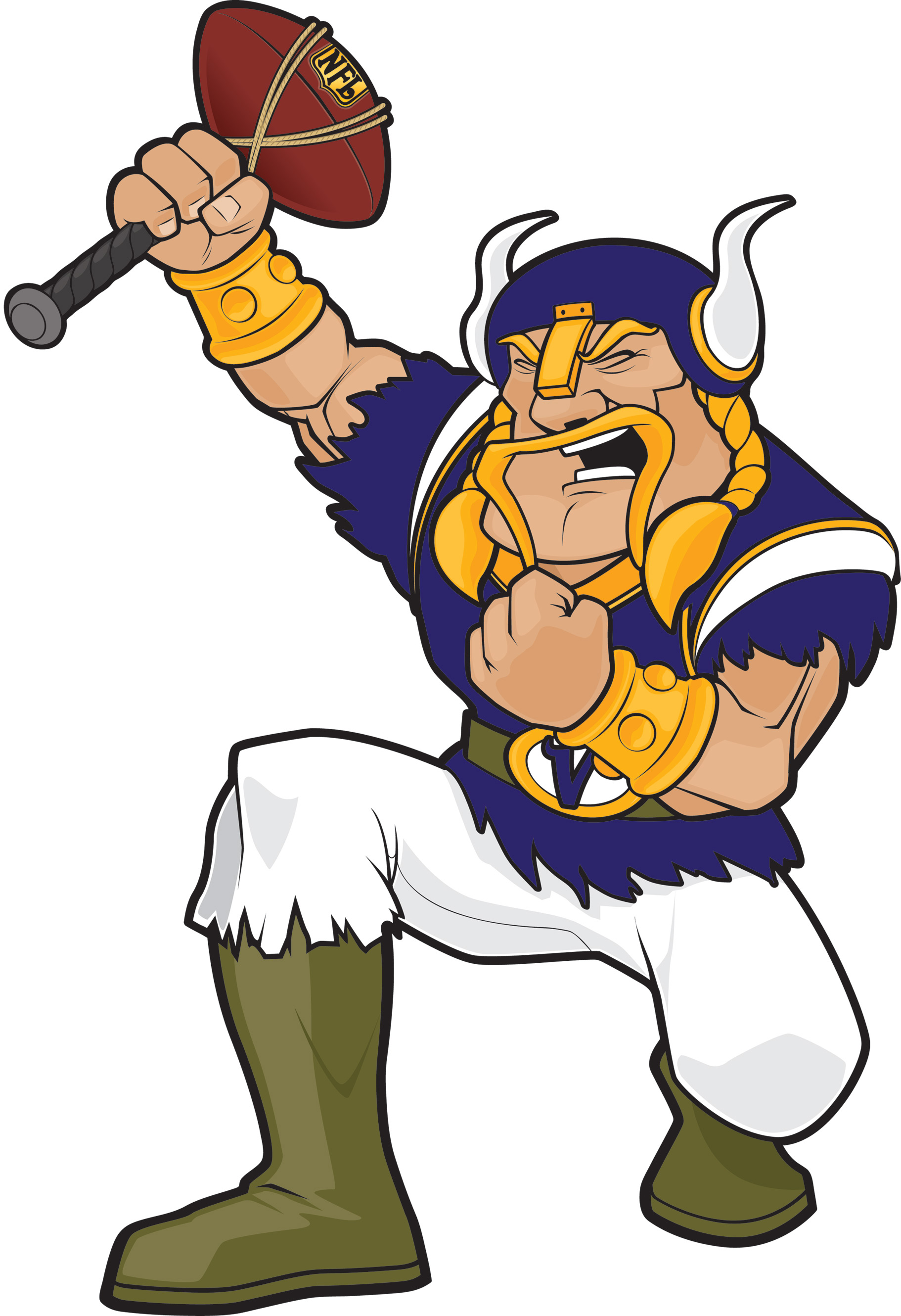 1822x2660 Viktor The Viking Invades Nfl Minnesota Vikings Draft Kids