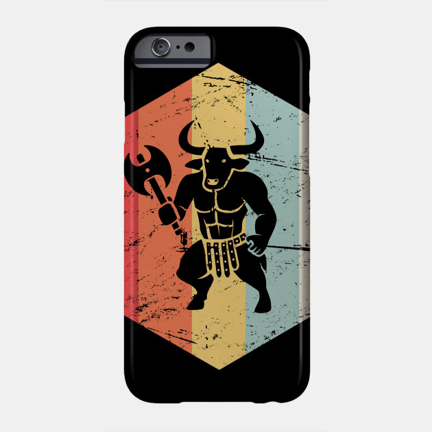 630x630 Retro Vintage Greek Mythology Minotaur Icon