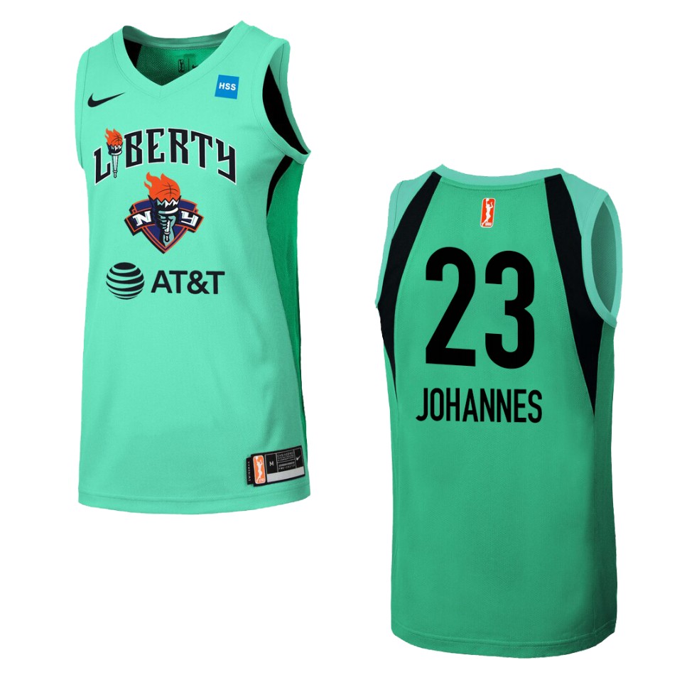 960x960 Women New York Liberty Marine Johannes Wnba Icon Jersey