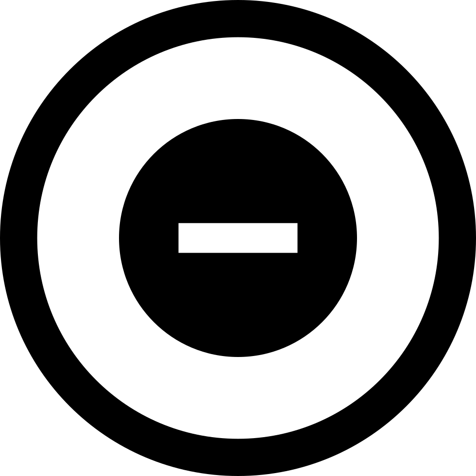 980x980 Button Minus Png Icon Free Download