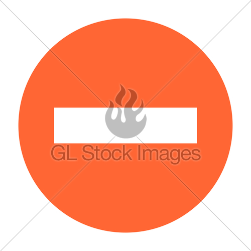 500x500 Flat Minus Icon Circle Subtraction Sign Button Gl Stock Images