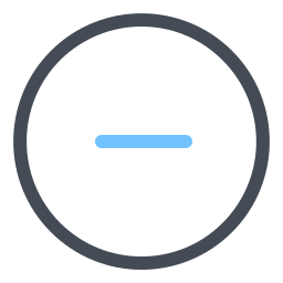 256x256 Minus Icons