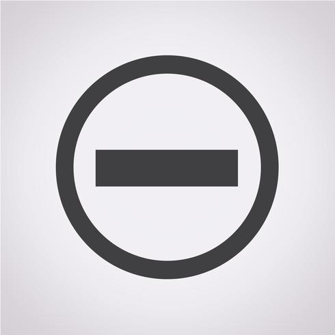 490x490 Minus Icon Symbol Sign Vector