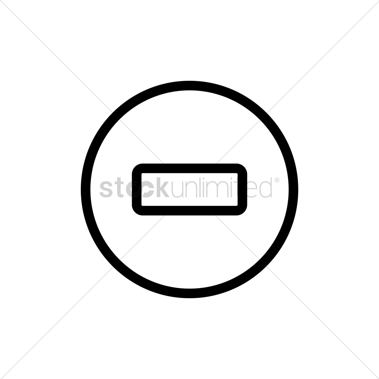 1300x1300 Minus Sign Icon Vector Image