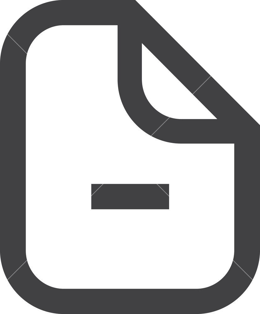 830x1000 Label With Minus Sign Stroke Icon Royalty Free Stock Image